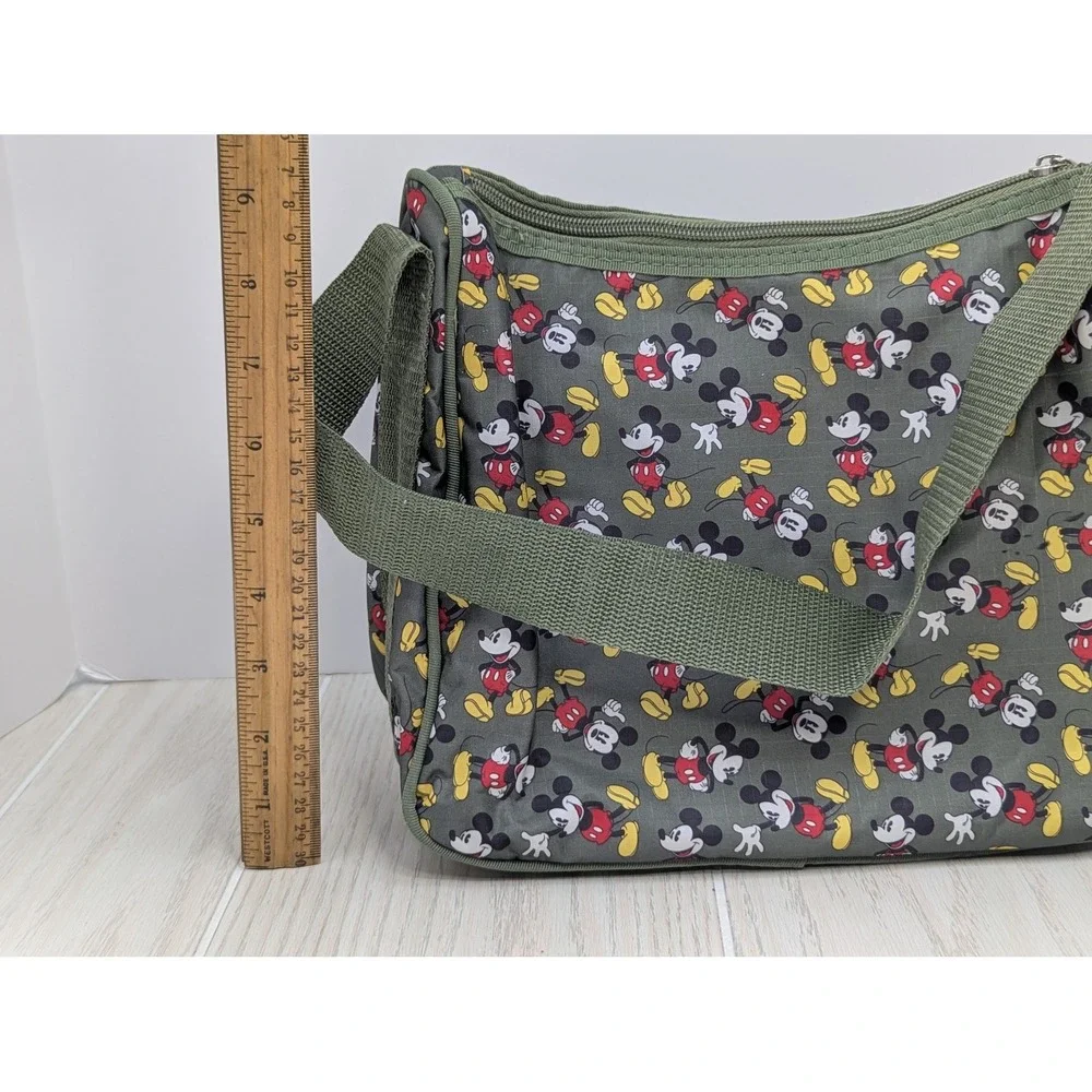 Disney Mickey Mouse Insulated Bag Olive Green lunch purse travel